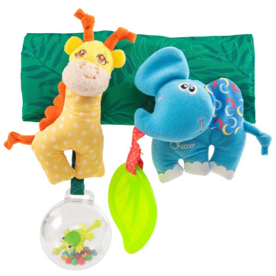 Игрушка на коляску Жираф и Слоник Chicco 00010060000000